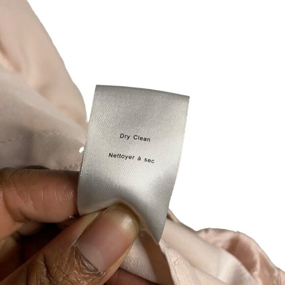 Aritzia Babaton Women's Lawson Light Pink Trench Coat - Picture 8 of 10